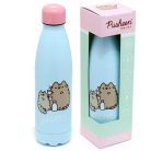 Pusheen cicás rozsdamentes acél thermo palack, 500 ml, ínyenc Pusheen macska