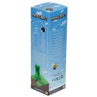 Minecraft mintás rozsdamentes acél thermo palack, digitális hőmérővel, 450 ml, Minecraft Skinek