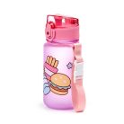 Pusheen cicás kulacs, 350ml, ínyenc Pusheen macska, rózsaszín