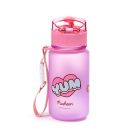 Pusheen cicás kulacs, 350ml, ínyenc Pusheen macska, rózsaszín