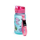 Axolotl kulacs, 350ml, kék-rózsaszín