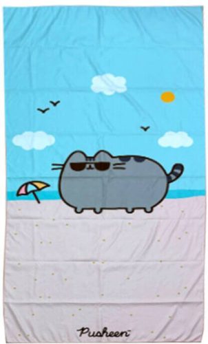 Pusheen cicás strandtörölköző, 180x85cm