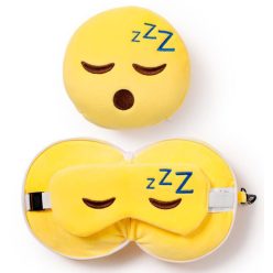   Smiley utazópárna szemmaszkkal, Relaxeazzz, Snoozie, alvó fejecske