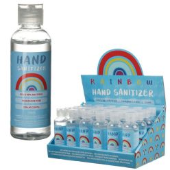 Kézfertőtlenítő gél, 100 ml, szivárványos üvegben