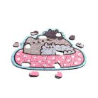 Pusheen cicás puzzle, 130 db-os, fa