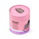 Pusheen cicás puzzle, 130 db-os, fa