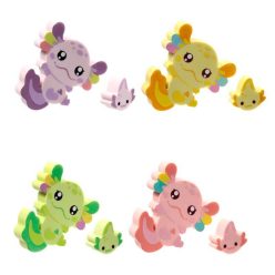 Radír Axolotl, 2 db/csomag, többféle változat