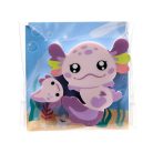 Radír Axolotl, 2 db/csomag, többféle változat