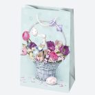 Húsvét Eggs papír ajándéktasak, ajándékzacskó 16x24x7 cm