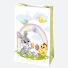 Húsvét Bunny papír ajándéktasak, ajándékzacskó 16x24x7 cm