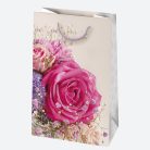 Virág Bouquets papír ajándéktasak, ajándékzacskó 16x24x7 cm