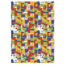Lego mintázatú Block Fun A/4 gumis mappa