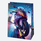 Jármű, sport Extreme papír ajándéktasak, ajándékzacskó 23x32x11 cm
