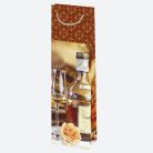 Színes Bottles papír italtáska 12x40x9 cm