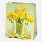 Húsvét Vase papír ajándéktasak, ajándékzacskó 19x23x10,5 cm