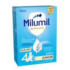 Milumil Junior 4 vanília ízű gyerekital 24 hó+ (500 g)