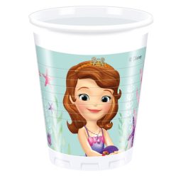   Disney Szófia Pearl of the Sea műanyag pohár 8 db-os 200 ml