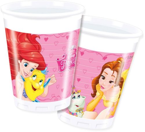 Disney Hercegnők Live Your Story műanyag pohár 8 db-os 200 ml