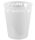 White, Fehér micro prémium műanyag pohár 250 ml