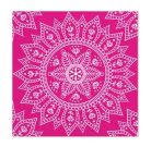 Mandala Fuchsia White szalvéta 20 db-os, 33x33 cm FSC