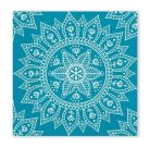 Mandala Petrol White szalvéta 20 db-os, 33x33 cm FSC