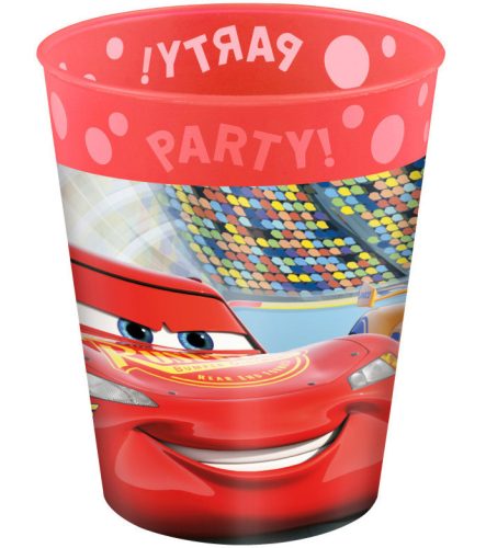 Disney Verdák Arena Race micro prémium műanyag pohár szett 4 db-os 250 ml