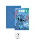 Disney Lilo és Stitch, A csillagkutya Angel party meghívó 6 db-os FSC