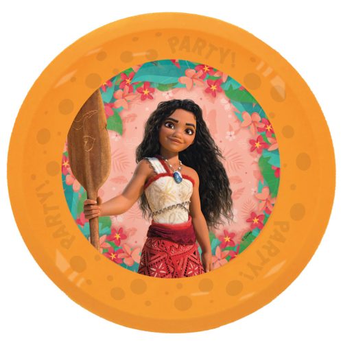 Disney Vaiana Sailing Spirit micro prémium műanyag lapostányér 4 db-os szett 21 cm
