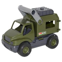 Játék katonai furgon, 24 cm