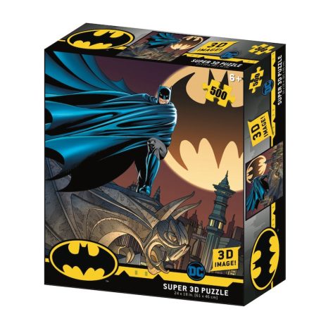 Batman jel 3D puzzle, 500 darabos