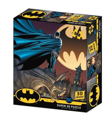 Batman jel 3D puzzle, 500 darabos