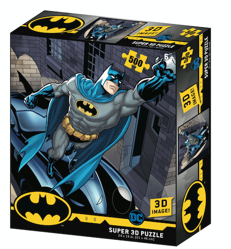 Batman Batmobil 3D puzzle, 500 darabos