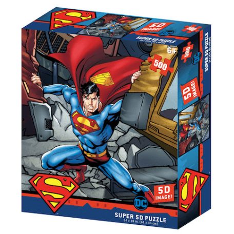 Superman: a Legyőzhetetlen 3D puzzle, 500 darabos