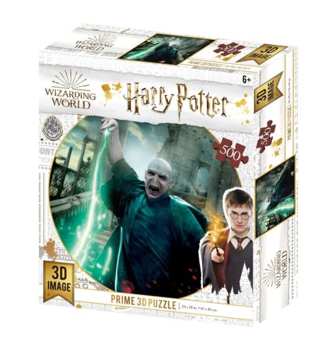 Harry Potter Voldemort 3D puzzle, 500 darabos