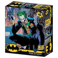DC COMICS Joker 3D puzzle, 500 darabos