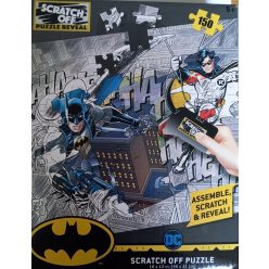 DC COMICS Batman és Robin kaparós puzzle, 150 darabos