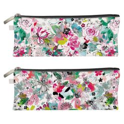   Tolltartó Clairefontaine Blooming 19x7 cm lapos, műbőr, vegyes