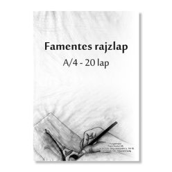 Rajzlap famentes A/4-20 ragasztott