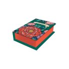 Ajándékdoboz Clairefontaine Frida Kahlo 9,5x6,5x3 cm, mágneses záródás, vegyes