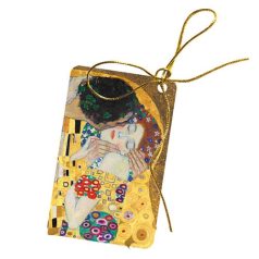   Ajándékkísérő kártya Fridolin Gustav Klimt 'A csók' 10 db/csomag