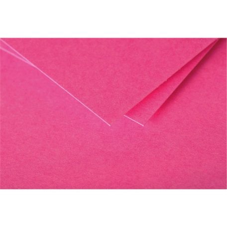 Üdvözlőkártya Clairefontaine Pollen 11x15,5 cm intenzív rózsaszín