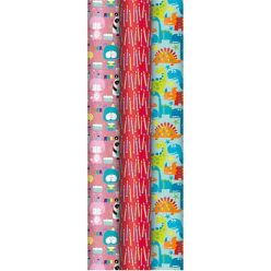   Díszcsomagoló tekercses Clairefontaine 70x200 cm 57g általános, gyermekmintás, 3 minta
