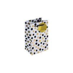   Dísztasak Clairefontaine/Eurowrap 12,7x20,3 cm fehér, pöttyös