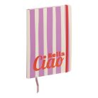 Napló Clairefontaine Dolce Amore A/5 64 lapos, puha fedeles, vonalas, gumis záródás, vegyes minta