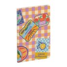 Jegyzetfüzet Clairefontaine Dolce Amore 9x14 cm, 48 lapos, vonalas, vegyes minta