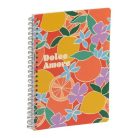 Jegyzetfüzet Clairefontaine Dolce Amore A/5, spirálos, 74 lapos, vonalas, vegyes minta