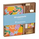 Kollekció Clairefontaine Dolce Amore jegyzetfüzet, ceruza, binder csipesz, kapocs, radír