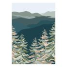 Készlet Clairefontaine La Vie en Vosges, 8 db képeslap borítékkal