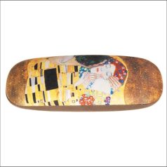   Szemüvegtok Fridolin Gustav Klimt 'A csók' törlőkendővel