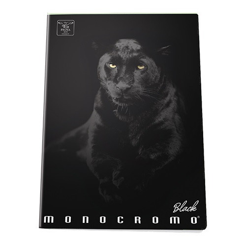 Notesz Pigna Moncromo Black Panther, A/5 vonalas